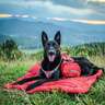 Kurgo Loft Wander Medium Dog Bed - Chile Red - 27in x 36in - Red Medium
