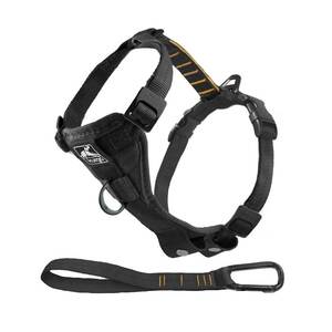Kurgo Tru-Fit Smart Dog Walking Harness - Black - Medium