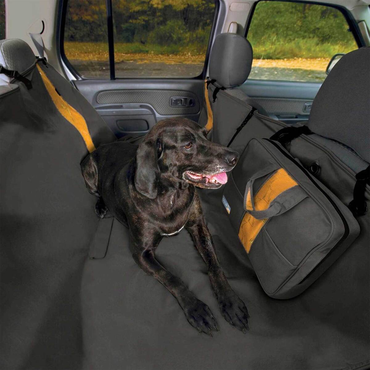 Kurgo Wander Dog Hammock - Black - Black Kurgo Wander Dog Hammock - Black - Black