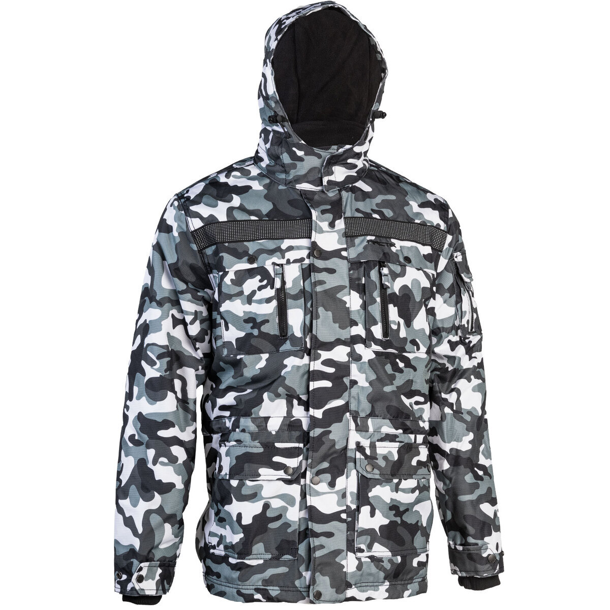 Arctix Men's Tundra Insulated Fishing Rain Jacket - Black Camo - L - Black  Camo L