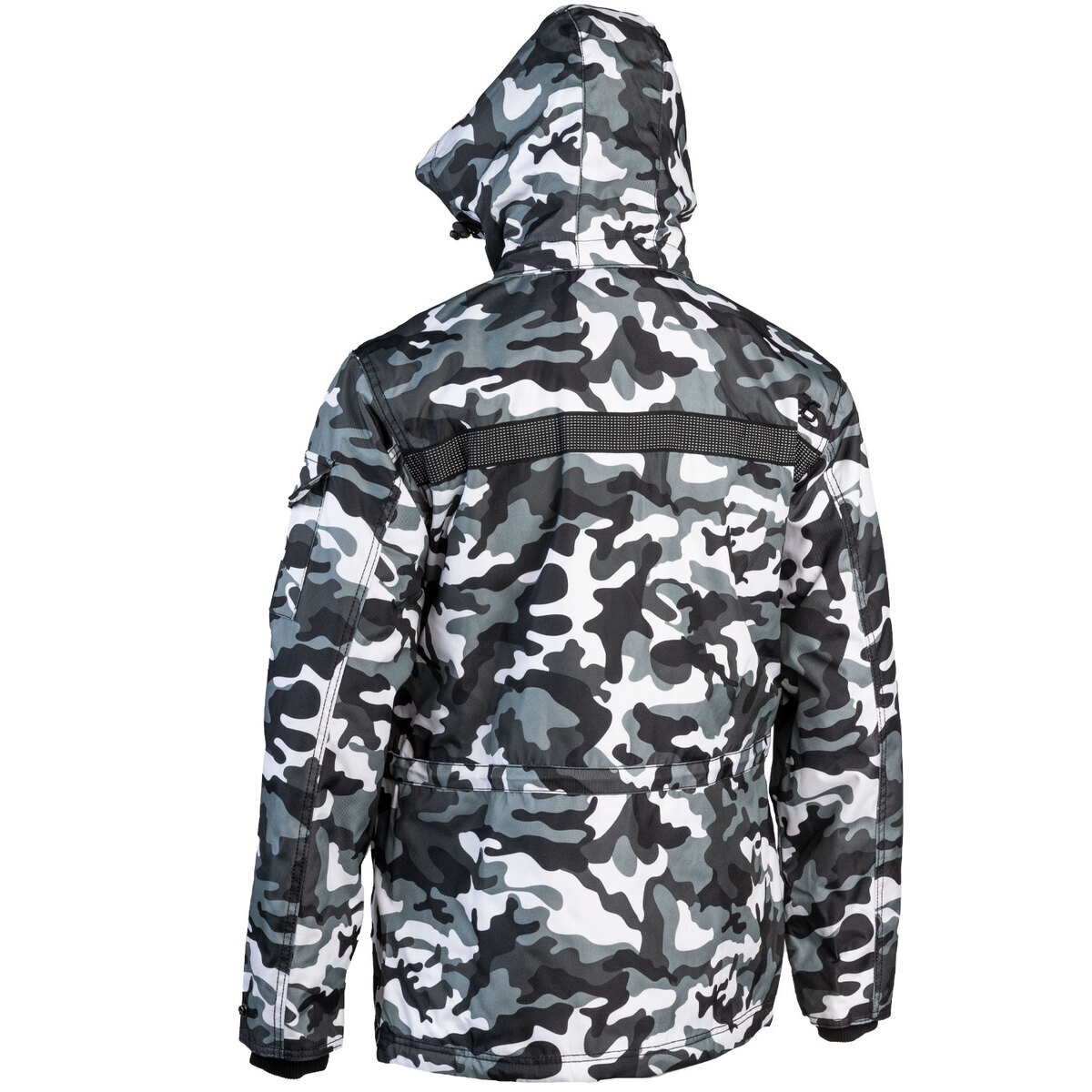 Arctix Men's Tundra Insulated Fishing Rain Jacket - Black Camo - L ...