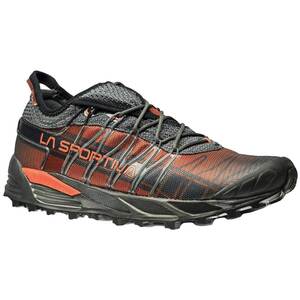 La Sportiva Men's Mutant Trail Running Shoes - Carbon Flame - 8