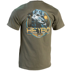 Heybo Men's Lab Mallard Short Sleeve Shirt