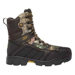 LaCrosse Men's Cold Snap 9in 2000g Insulated Waterproof Hunting Boots - Mossy Oak Break-Up Country - Size 12 E