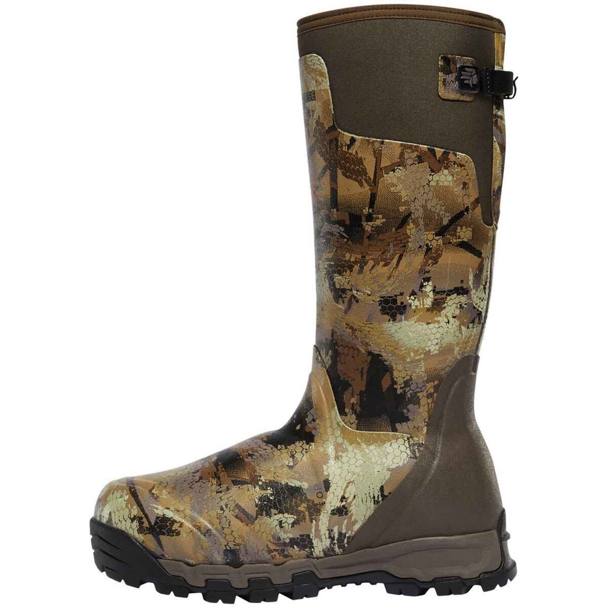 Realtree Edge Lacrosse Alphaburly Pro 1600g Boots Rubber Hunt