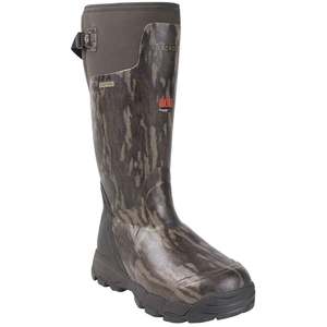 Lacrosse Men's Alphaburly Pro Waterproof 800g Insulated Hunting Boots - Mossy Oak Bottomlands - Size 15