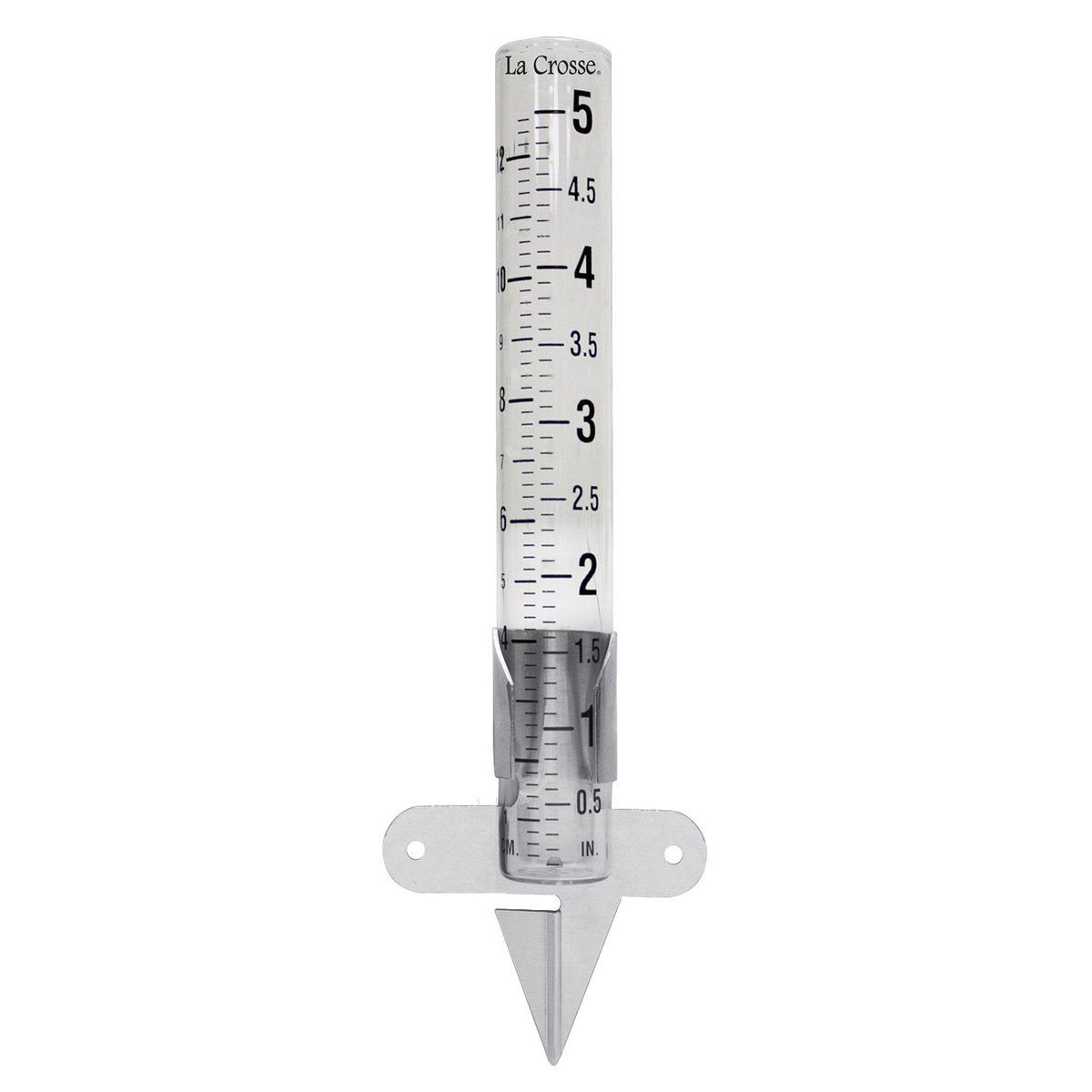 LaCrosse Technology 5 inch Glass Rain Gauge - Glass LaCrosse Technology 5 inch Glass Rain Gauge - Glass