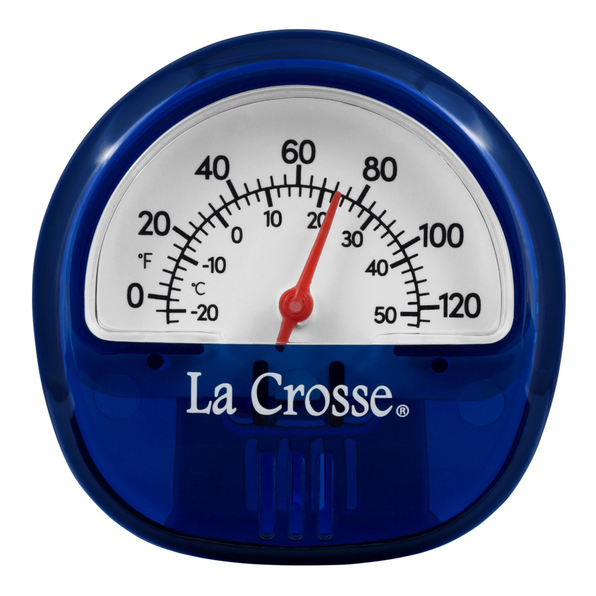 LaCrosse Technology In/Outdoor Thermometer with Magnet - Blue LaCrosse Technology In/Outdoor Thermometer with Magnet - Blue