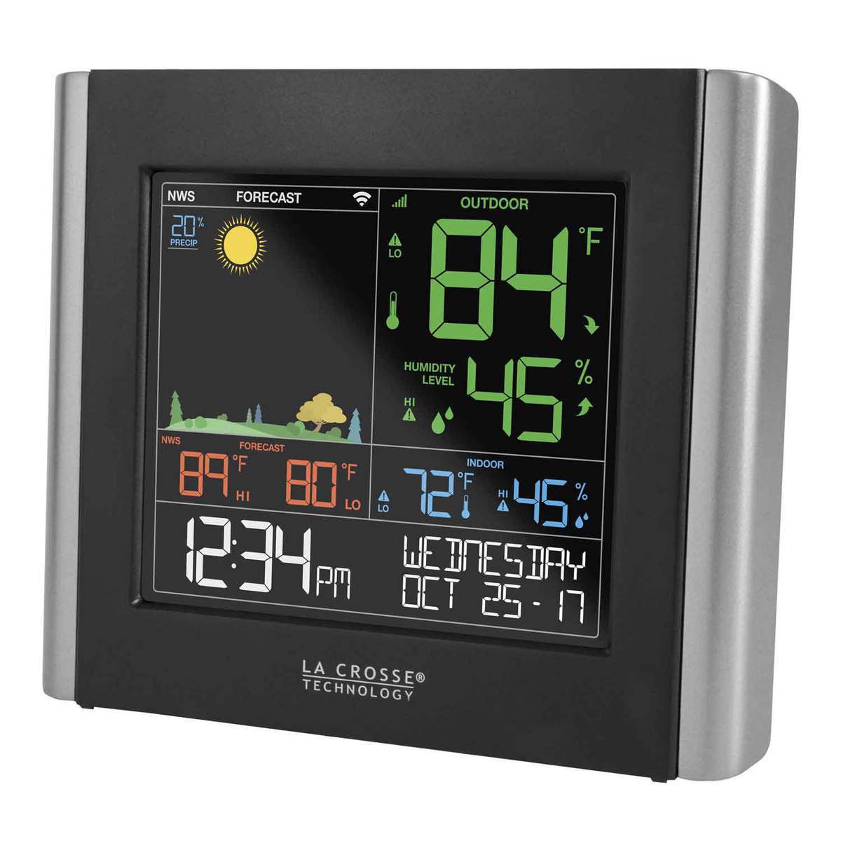 LaCrosse Technology Remote Monitoring Color Weather Station LaCrosse Technology Remote Monitoring Color Weather Station