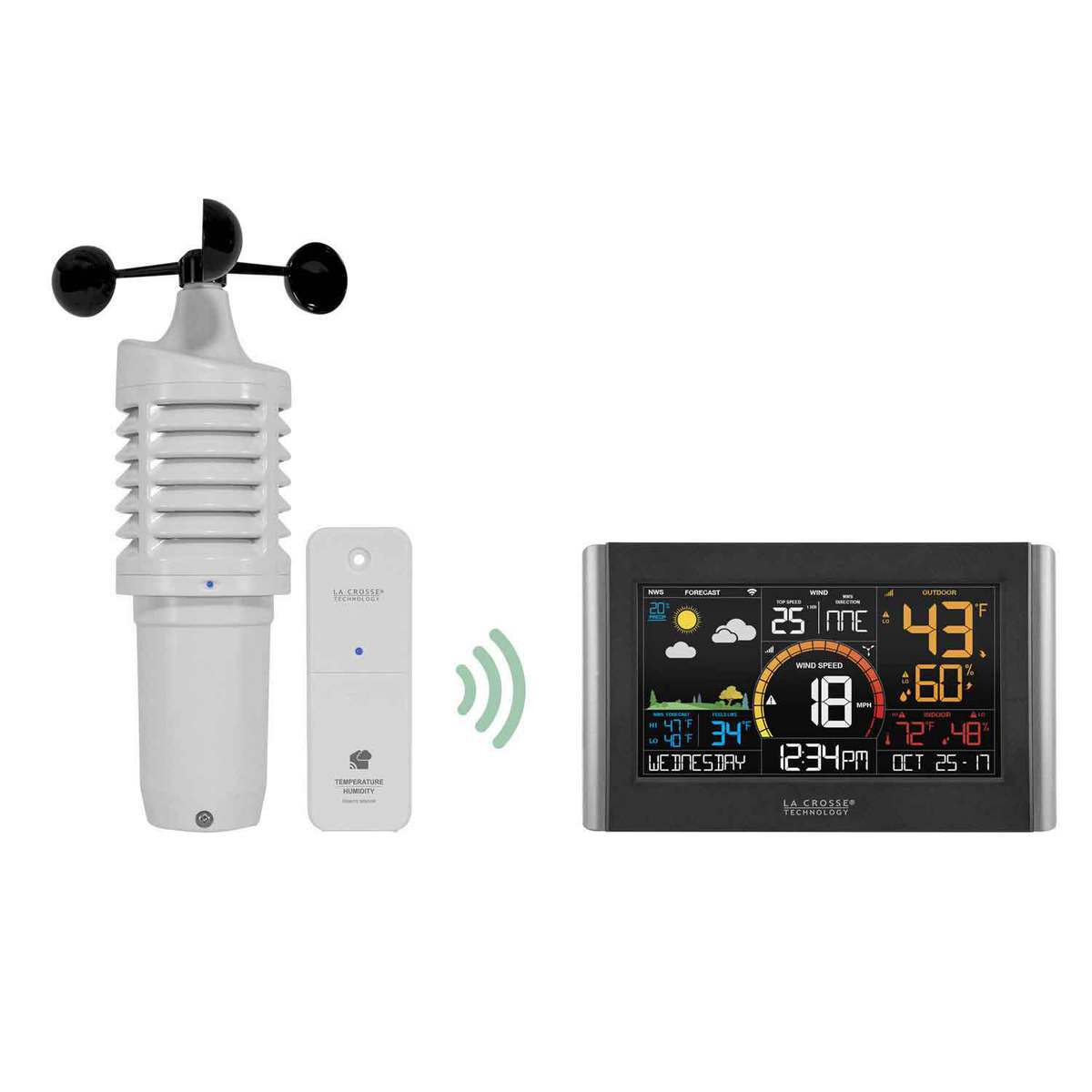 LaCrosse Technology Wireless Remote Monitoring Wind Station LaCrosse Technology Wireless Remote Monitoring Wind Station