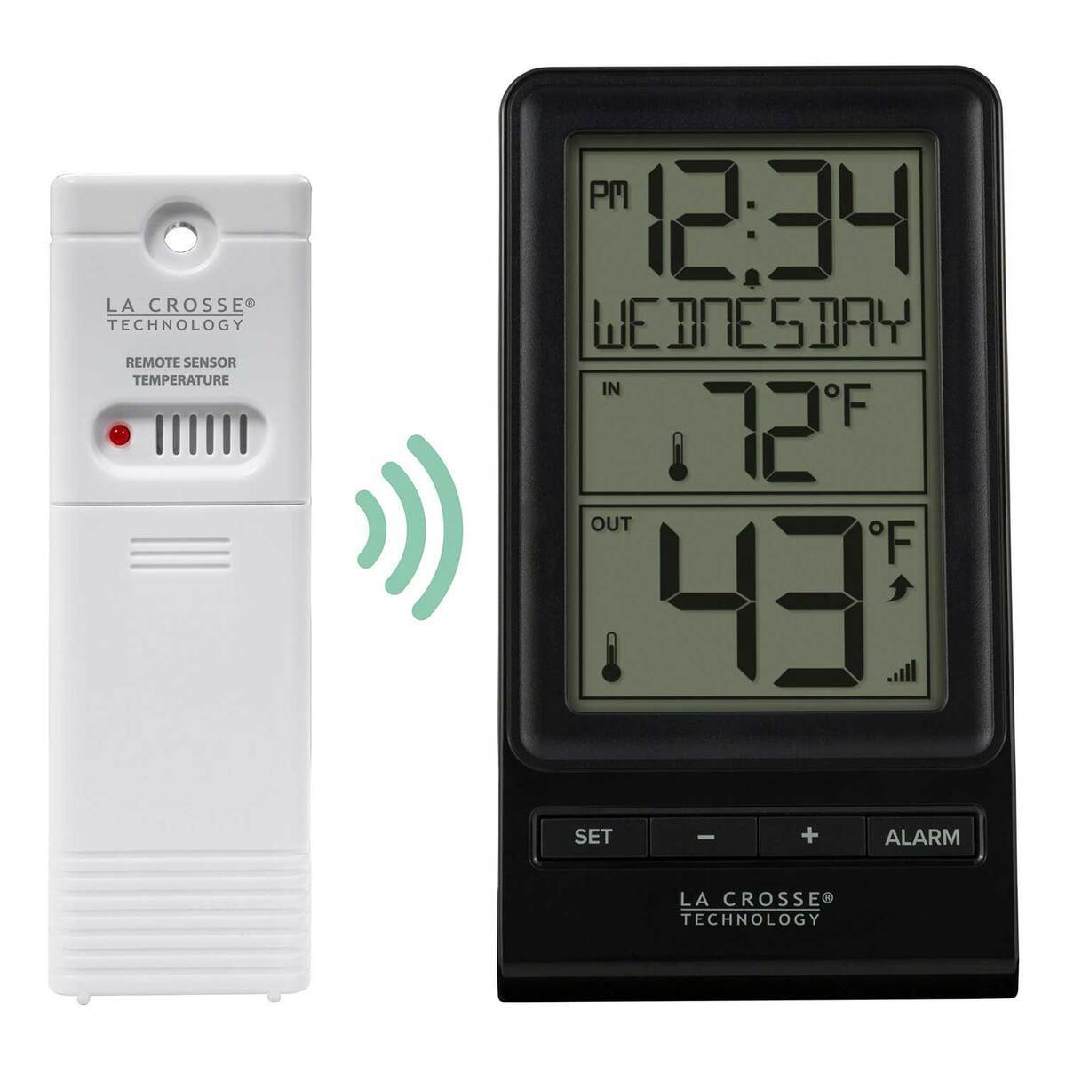 LaCrosse Technology Wireless Thermometer - Black LaCrosse Technology Wireless Thermometer - Black