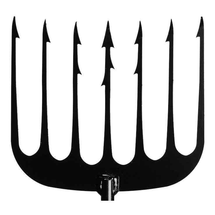 Lakco Quality Tackle 7 Tine Spear Ice Fishing Accessory - 58in Lakco Quality Tackle 7 Tine Spear Ice Fishing Accessory - 58in