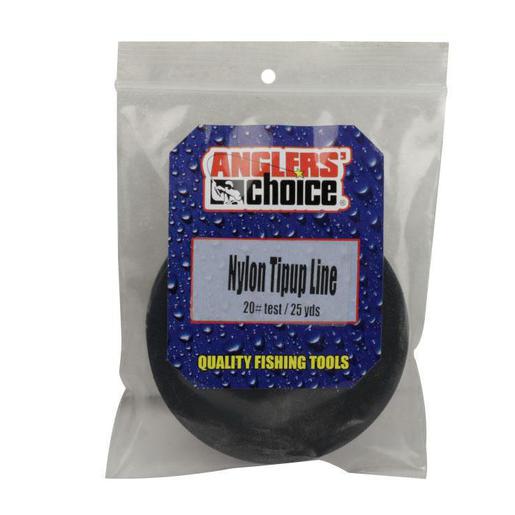 Lakco Quality Tackle Nylon Ice Fishing Tip-Up Line - Black