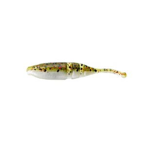 Lake Fork Baby Shad Soft Minnow Bait - Fire Perch, 2-1/4in