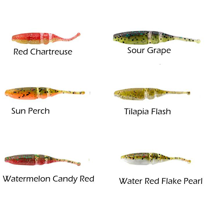 Lake Fork Baby Shad Soft Minnow Bait - Chartreuse Pearl, 2-1/4in - Chartreuse Pearl Lake Fork Baby Shad Soft Minnow Bait - Chartreuse Pearl, 2-1/4in - Chartreuse Pearl