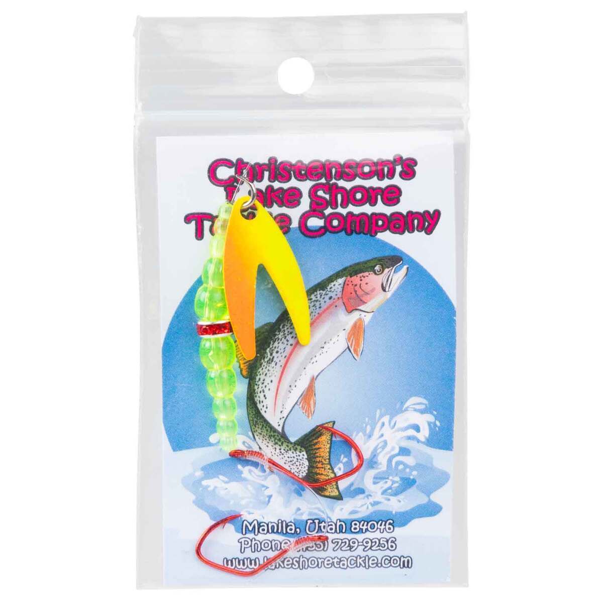 Lake Shore Tackle Dakota Spinner Harness Rig - Chartreuse, - Chartreuse Lake Shore Tackle Dakota Spinner Harness Rig - Chartreuse, - Chartreuse
