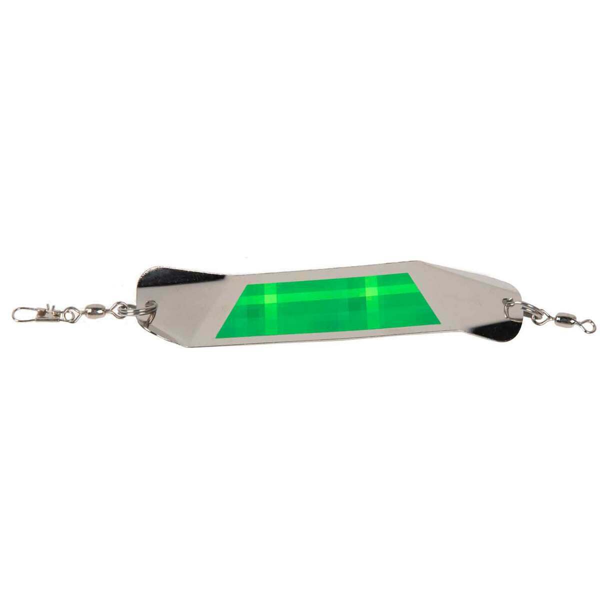 Lake Shore Tackle Micro Flash Dodger - Green Hyper, 3-7/8in - Green Hyper Lake Shore Tackle Micro Flash Dodger - Green Hyper, 3-7/8in - Green Hyper