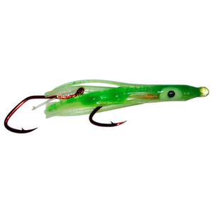 Lake Shore Tackle Mini Squid Rigged Squid - Green Stain,