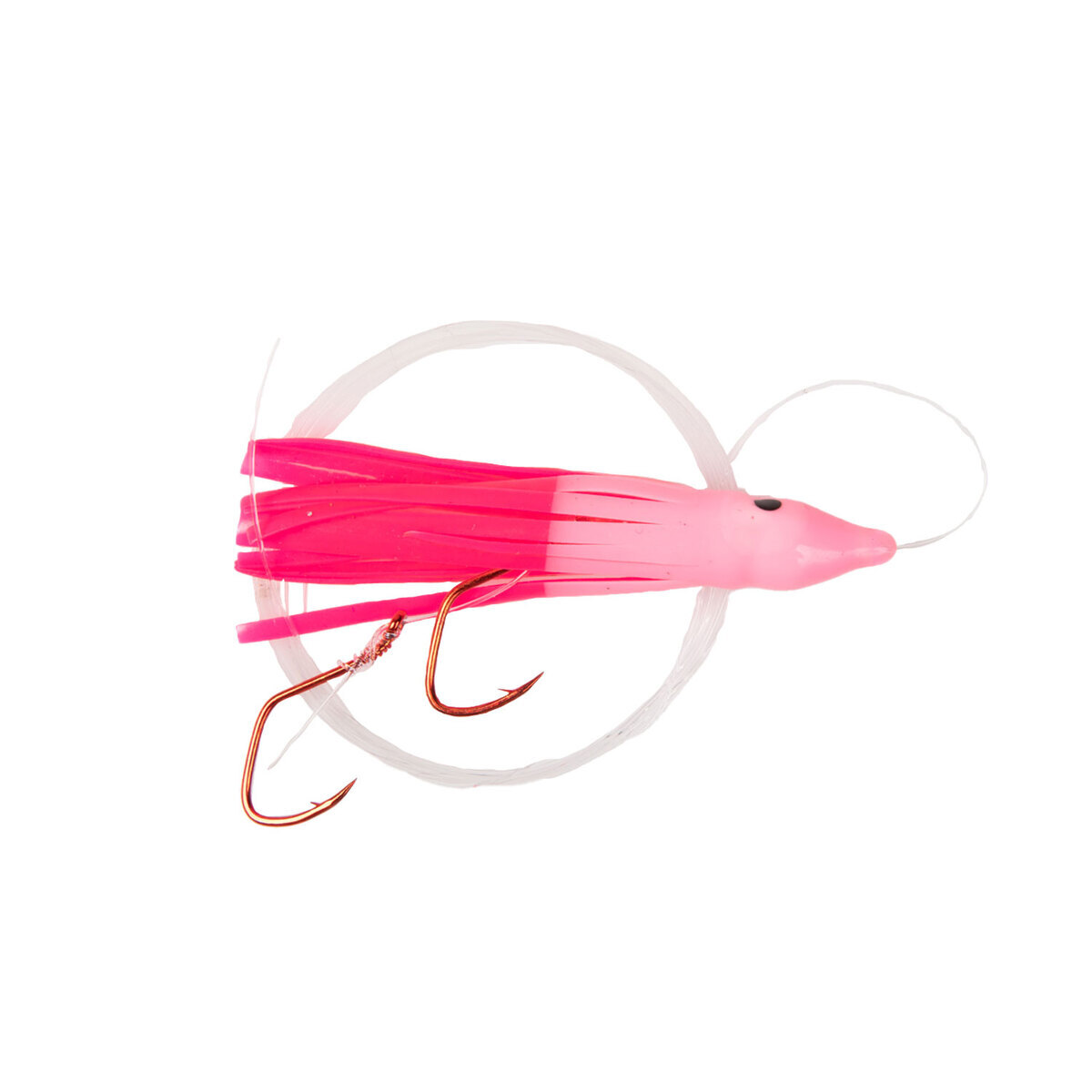 Lake Shore Tackle Squid Rigged Squid - Pink Hooker, 2in - Pink Hooker 4 ...