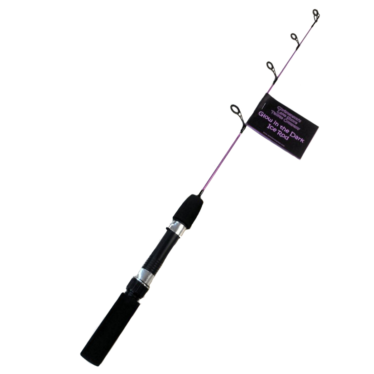 Lakeshore Tackle Glow Ice Fishing Spinning Rod Lakeshore Tackle Glow Ice Fishing Spinning Rod