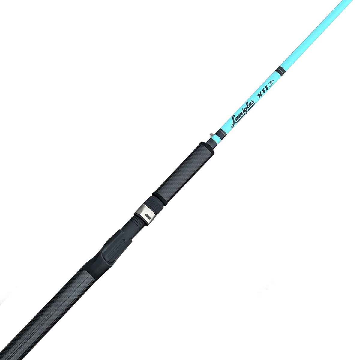 Lamiglas X-11 Teal Salmon and Steelhead Casting Rod - 9ft 6in, Heavy Power,  Moderate Action, 2pc