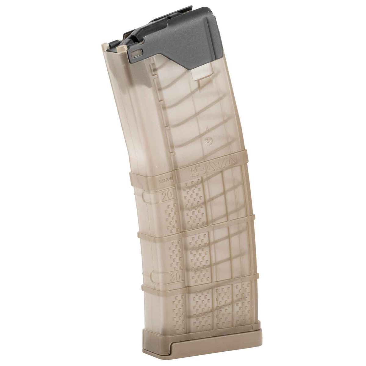 Lancer L5AWM Translucent Dark Earth AR15 5.56mm NATO Rifle Magazine - 30 Rounds - Translucent Dark Earth Lancer L5AWM Translucent Dark Earth AR15 5.56mm NATO Rifle Magazine - 30 Rounds - Translucent Dark Earth