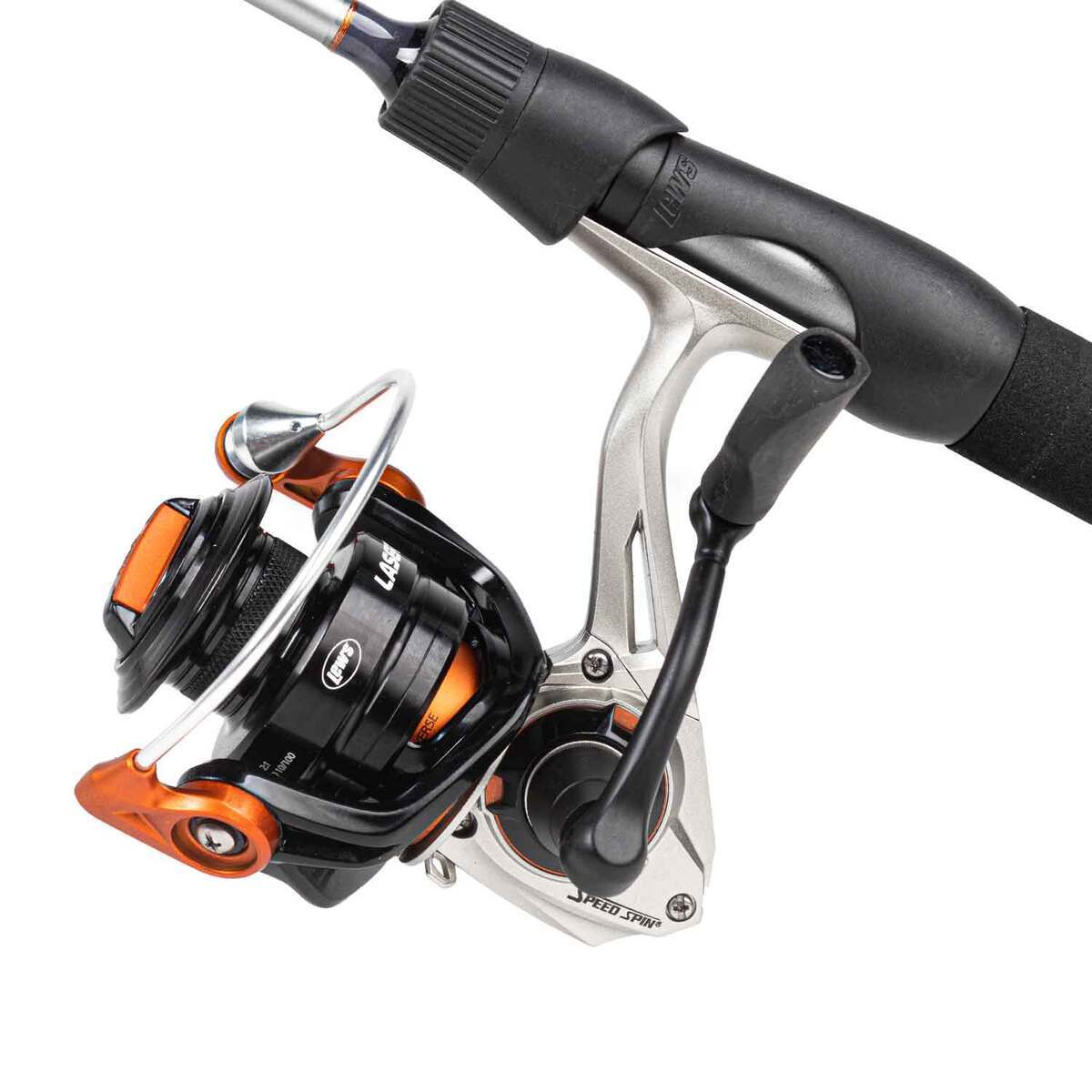Lew's Laser SS1 Spinning Combo - 6ft 6in Medium Light Power, 2pc Lew's Laser SS1 Spinning Combo - 6ft 6in Medium Light Power, 2pc