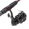 Lew's Laser SZ Spinning Rod and Reel Combo - 6ft 6in, Medium Power, 2pc - Red