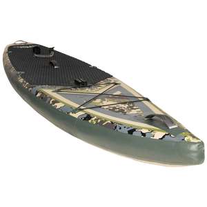 Lost Creek Sportsman Inflatable Stand-Up Paddleboard Kit - 11ft Big Sky Camo