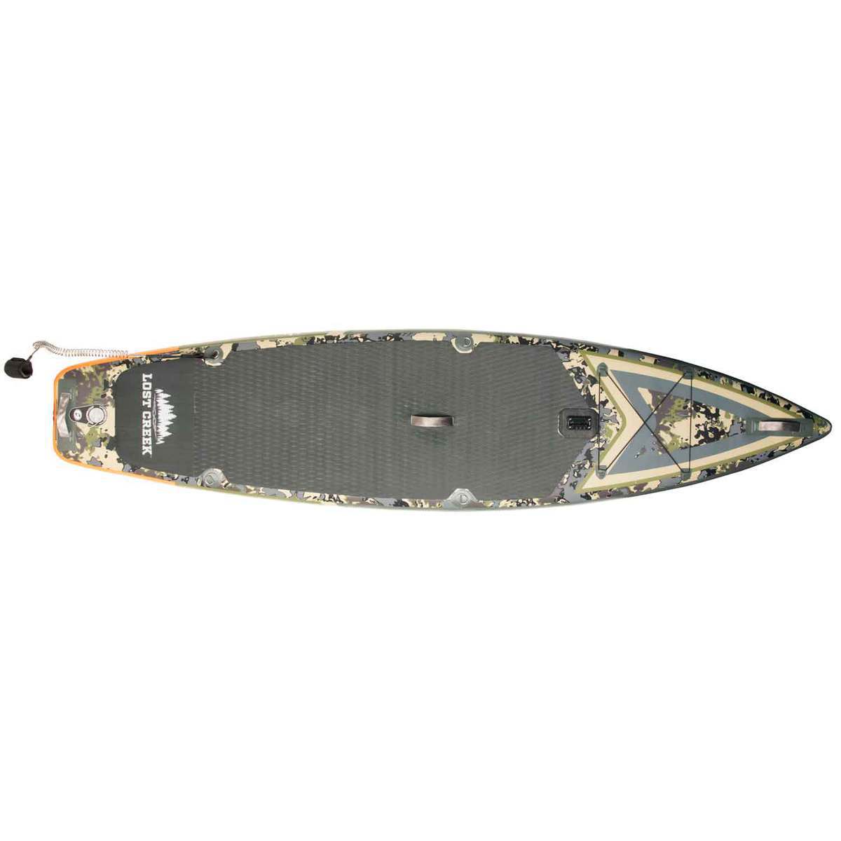 Lost Creek Sportsman Inflatable Stand-Up Paddleboard Kit - 11ft Big Sky Camo - Blue Sky Camo Lost Creek Sportsman Inflatable Stand-Up Paddleboard Kit - 11ft Big Sky Camo - Blue Sky Camo