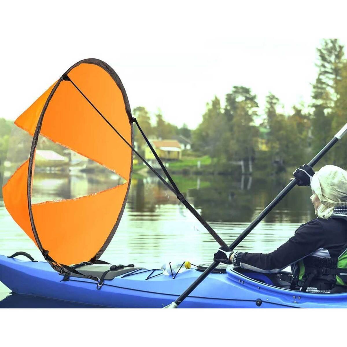 Lost Creek Kayak/Canoe Sail - Orange - Orange Lost Creek Kayak/Canoe Sail - Orange - Orange