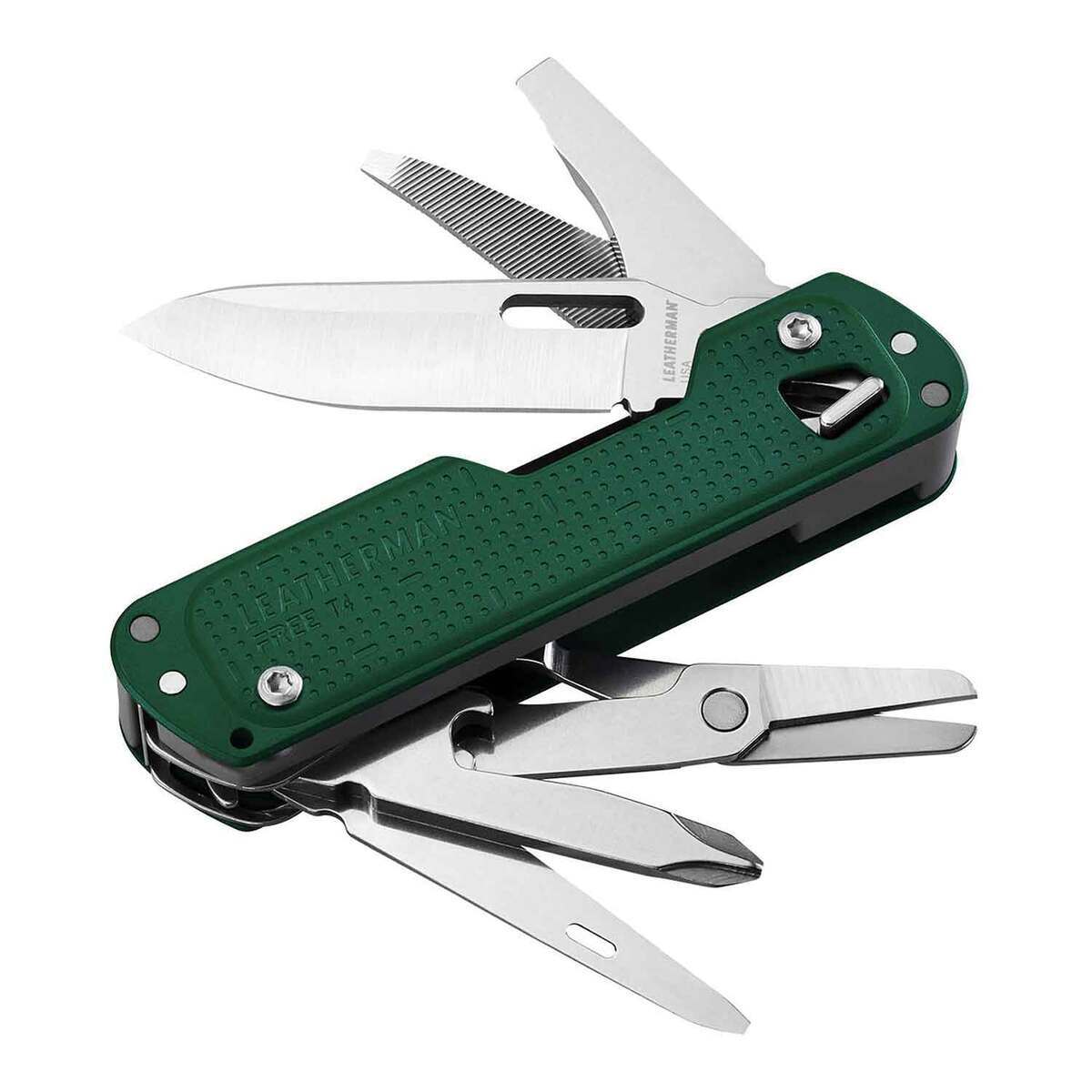 Leatherman FREE T4 Mulit-Tool - Green - Green Leatherman FREE T4 Mulit-Tool - Green - Green