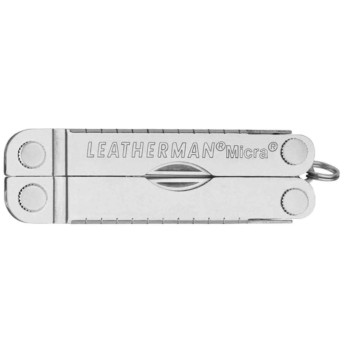 Leatherman Micra Keychain Multi Tool - Silver - Silver Leatherman Micra Keychain Multi Tool - Silver - Silver