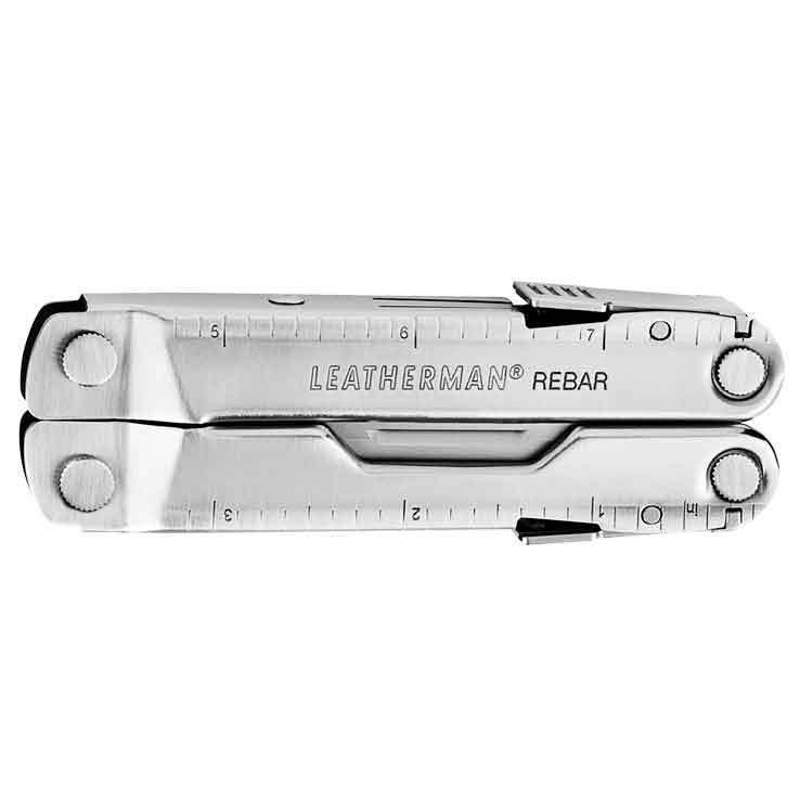Leatherman Rebar Multi Tool with Nylon Sheath - Stainless Steel Leatherman Rebar Multi Tool with Nylon Sheath - Stainless Steel