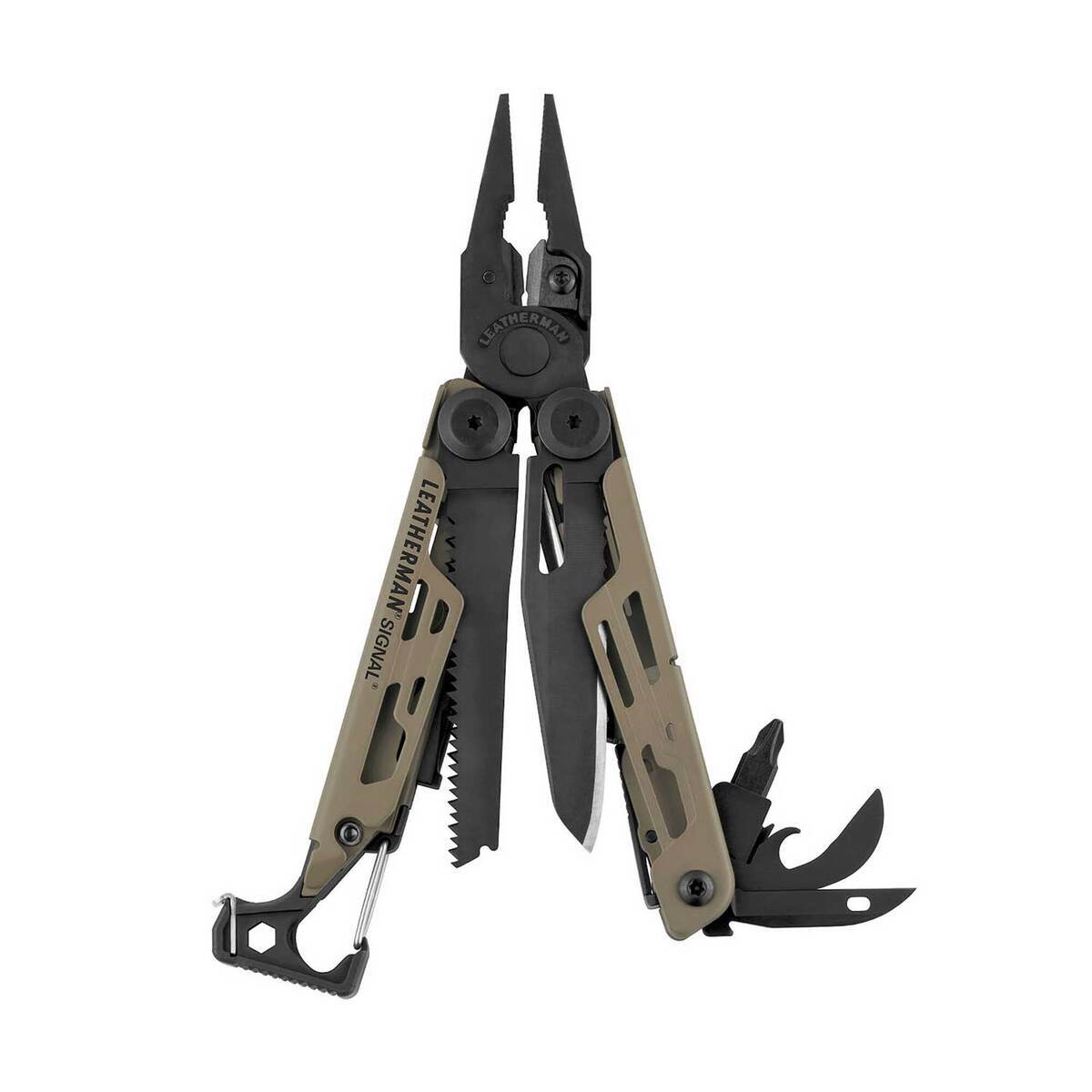 Leatherman Signal Multi-Tool - Coyote Tan - Coyote Tan Leatherman Signal Multi-Tool - Coyote Tan - Coyote Tan