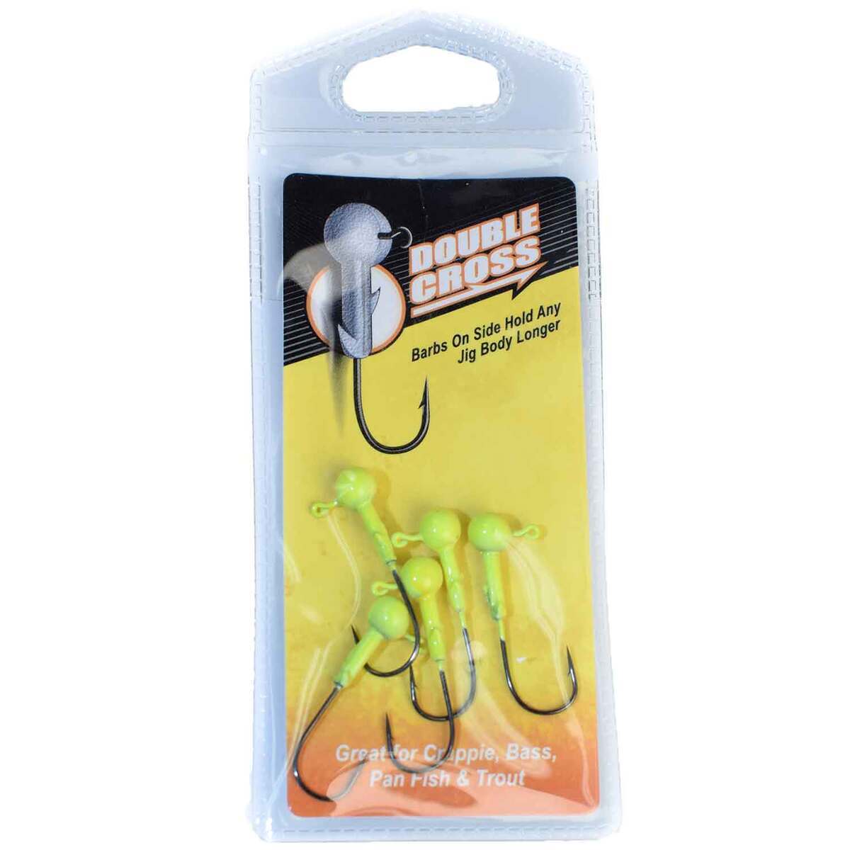 Leland Double Cross Round Jig Head Leland Double Cross Round Jig Head