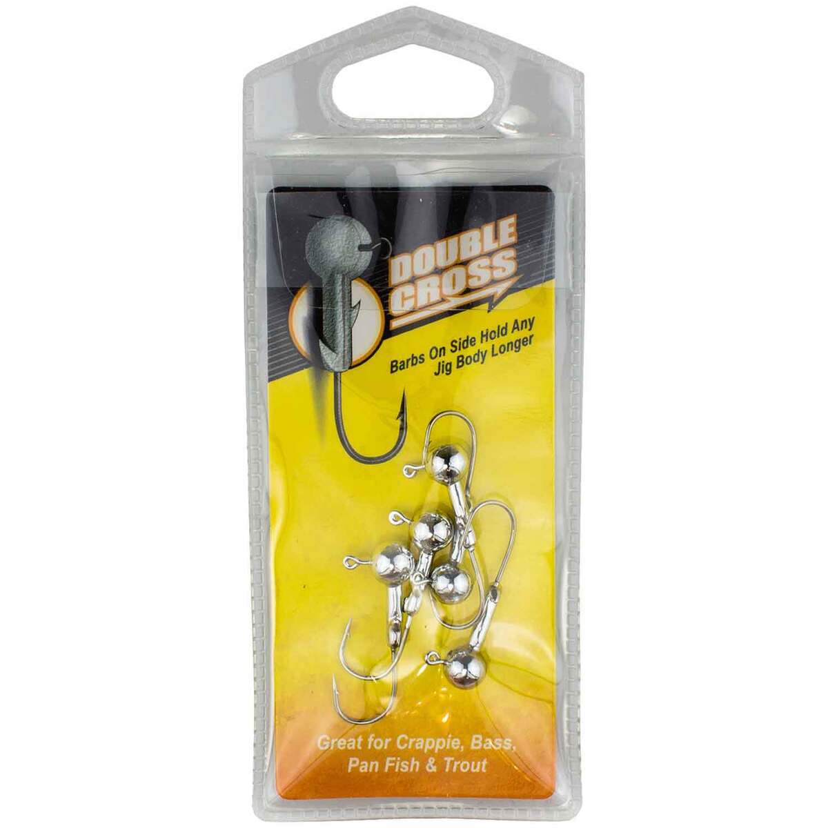 Leland Double Cross Round Jig Head Leland Double Cross Round Jig Head