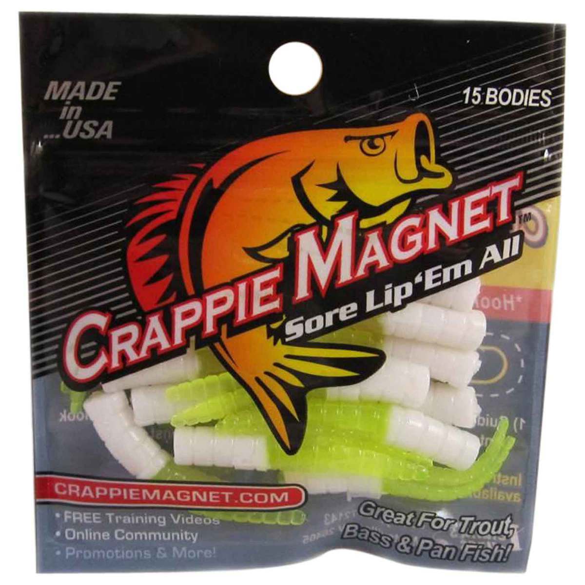 Crappie Magnet Panfish Jig - 15pc Crappie Magnet Panfish Jig - 15pc