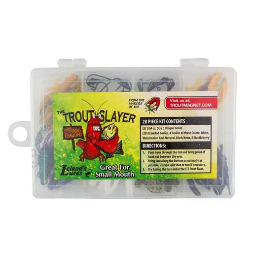 Leland's Lures Trout Magnet Trout Slayer Kit - Assorted 6 - Soft Baits