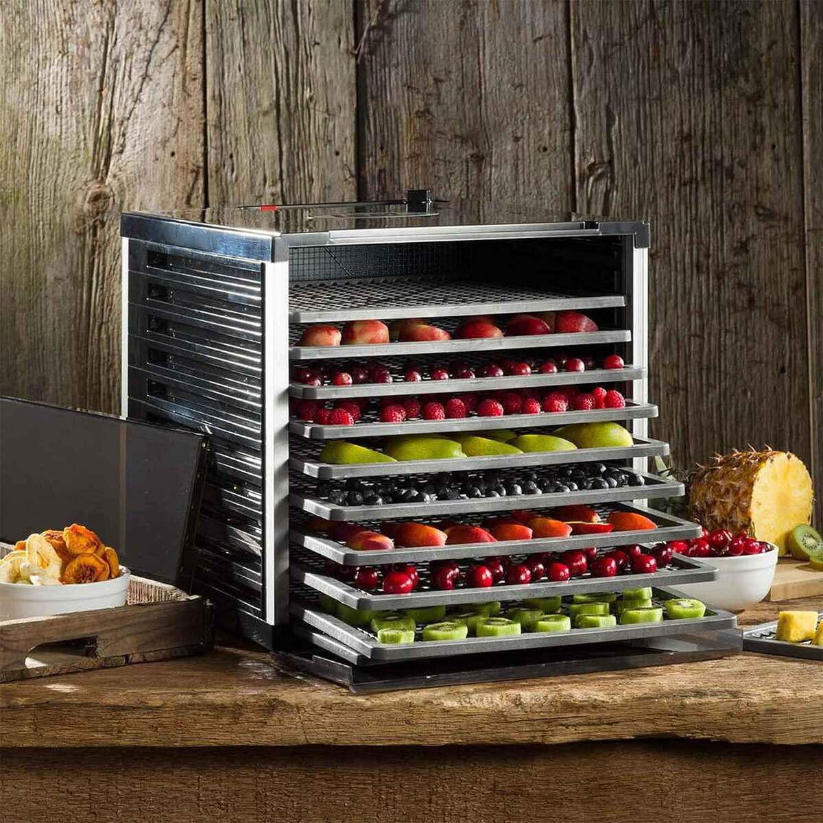 LEM 10-Tray Double Door Countertop Dehydrator - Black LEM 10-Tray Double Door Countertop Dehydrator - Black