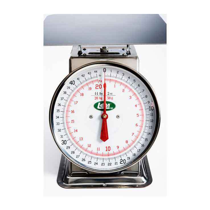 LEM 44 Pound Stainless Steel Scale LEM 44 Pound Stainless Steel Scale