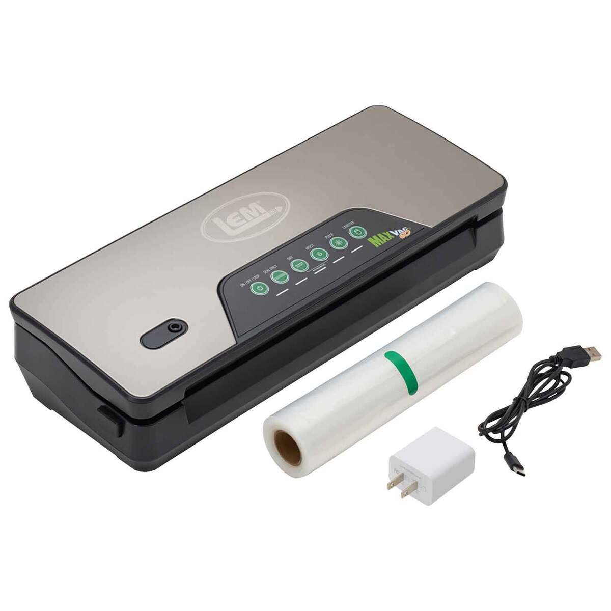 Clemvac LEM MaxVac Go Cordless 80 Watt Vacuum Sealer | Sportsman's Warehouse