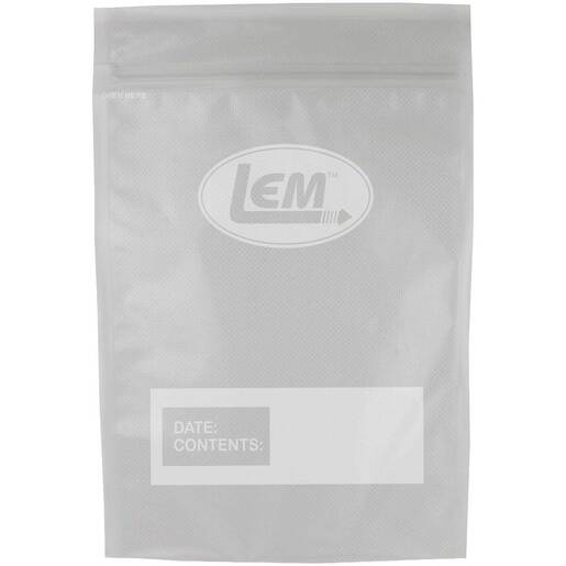 LEM MaxVac Quart Zipper Top Vacuum Seal Bags - Clear 18