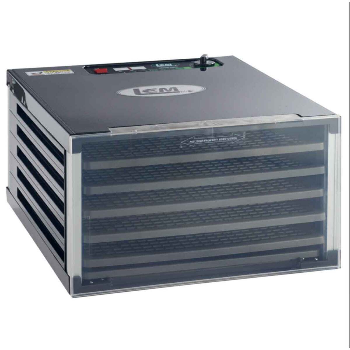 LEM Products 5 Tray Counter Top Dehydrator - 550 Watt - Silver LEM Products 5 Tray Counter Top Dehydrator - 550 Watt - Silver