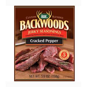 LEM Products Backwoods Cracked Pepper Jerky Seasoning - 5.6oz