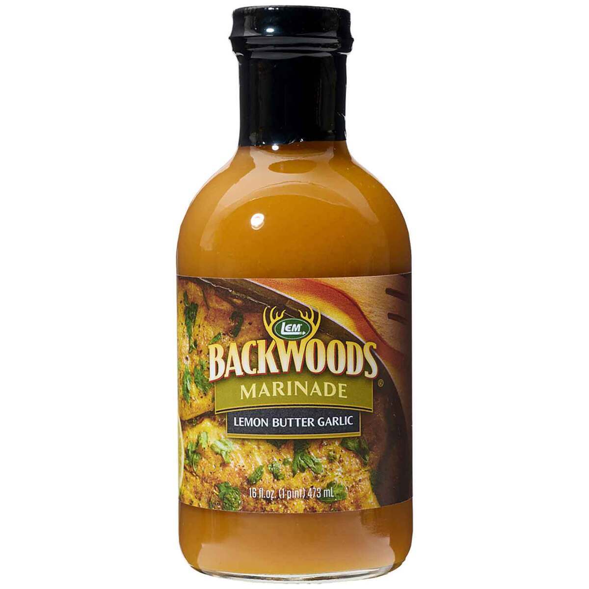 LEM Products Backwoods Lemon Butter Garlic Marinade - 16oz - 16oz LEM Products Backwoods Lemon Butter Garlic Marinade - 16oz - 16oz