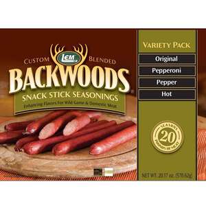 LEM Products Backwoods Snack Stick Seasoning Variety Pack