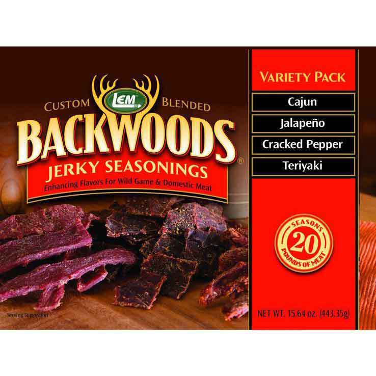 LEM Products Backwoods Spicy Jerky Variety Pack LEM Products Backwoods Spicy Jerky Variety Pack