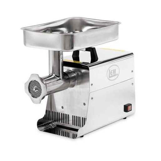 LEM Products Big Bite No. 22 - 1 HP Stainless Steel Meat Grinder - Silver #22