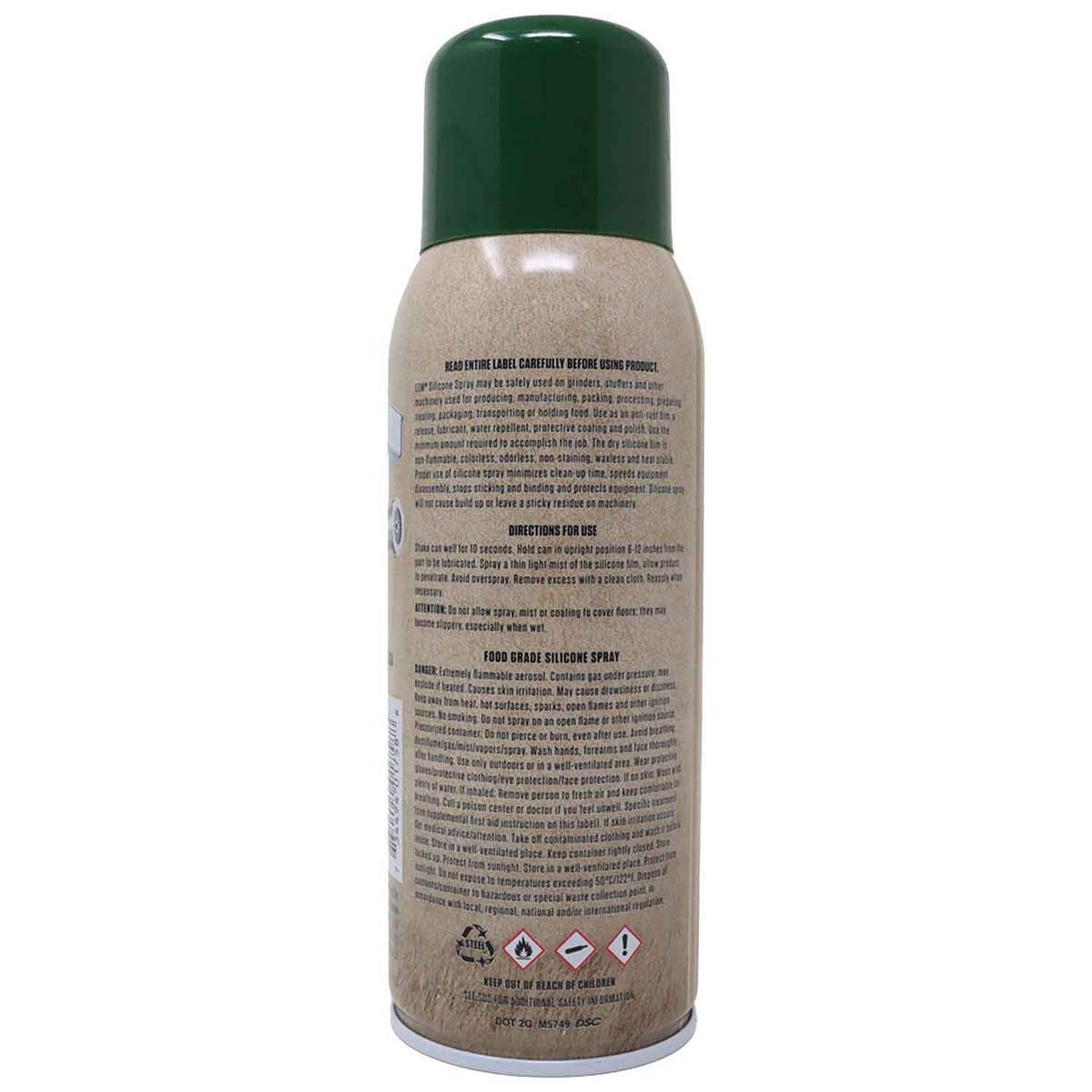 LEM Products Food Grade Silicone Spray - 10oz - Green 10oz LEM Products Food Grade Silicone Spray - 10oz - Green 10oz